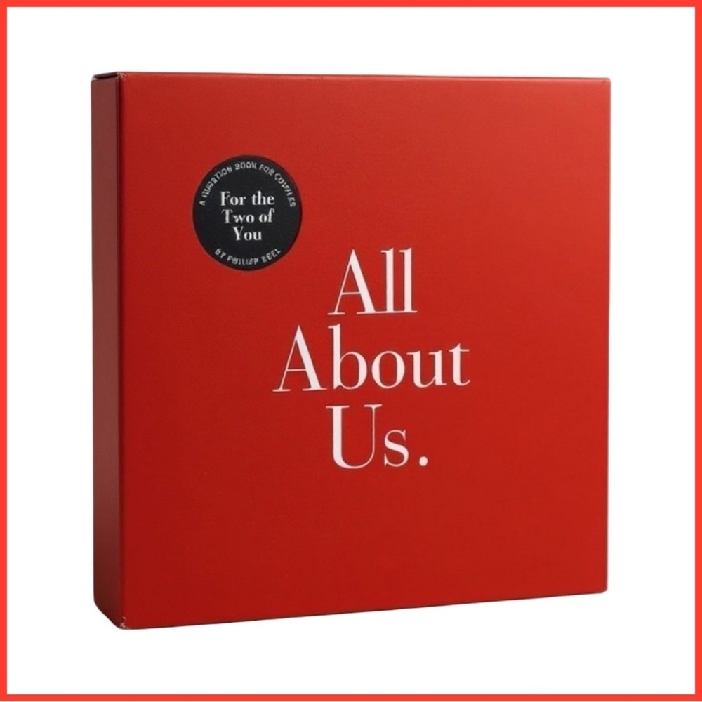 VALENTINE’S DAY SPECIAL: All About Us: A Guided Journal of Love by Phillip Keel